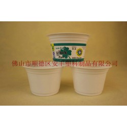 250ml酸奶杯廣東廠家定制，PP酸奶杯出口定做