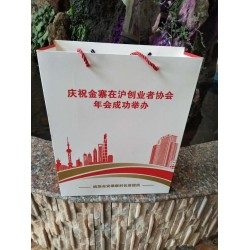 白牛卡禮品手提袋，安徽廠家直供，定制生產(chǎn)，可設(shè)計(jì)版面