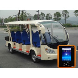 景區觀光車刷卡掃碼收費系統，景區接送班車管理驗票系統