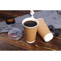供應出口雙層紙杯，一次性咖啡杯