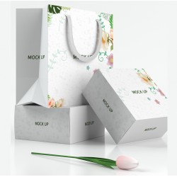 企業(yè)手挽袋加印logo設計 環(huán)保手提袋燙銀工藝特種紙印刷
