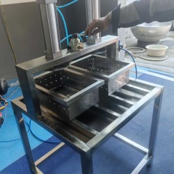 氣動壓榨成型機 奶酪豆腐壓制成型設(shè)備 促進奶酪乳清分離機器