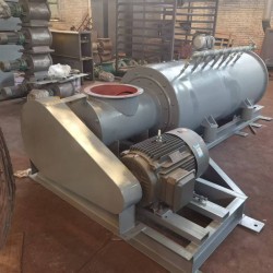 粉塵加濕機粉煤灰混合機干灰加濕攪拌機